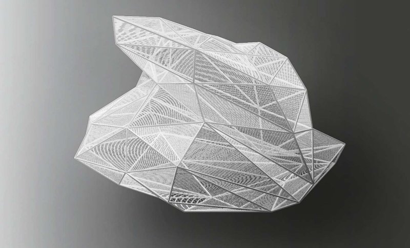 A modular urban furniture piece inspired by the ephemeral nature of clouds.