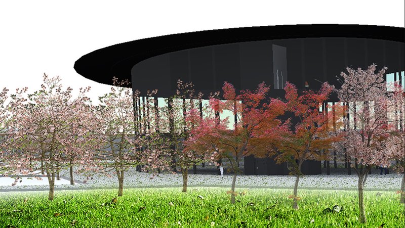 Seasonal flowering trees enhance the architecture, bringing nature and cultural rhythms into the bazaar.