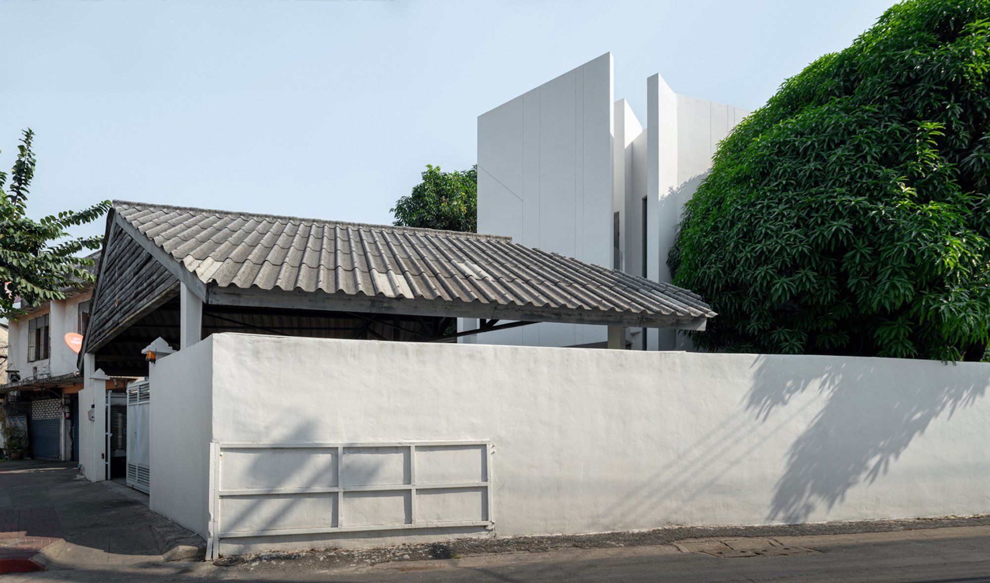 M House by IDIN Architects: A Contemporary Tree Integrated House Design in Bangkok