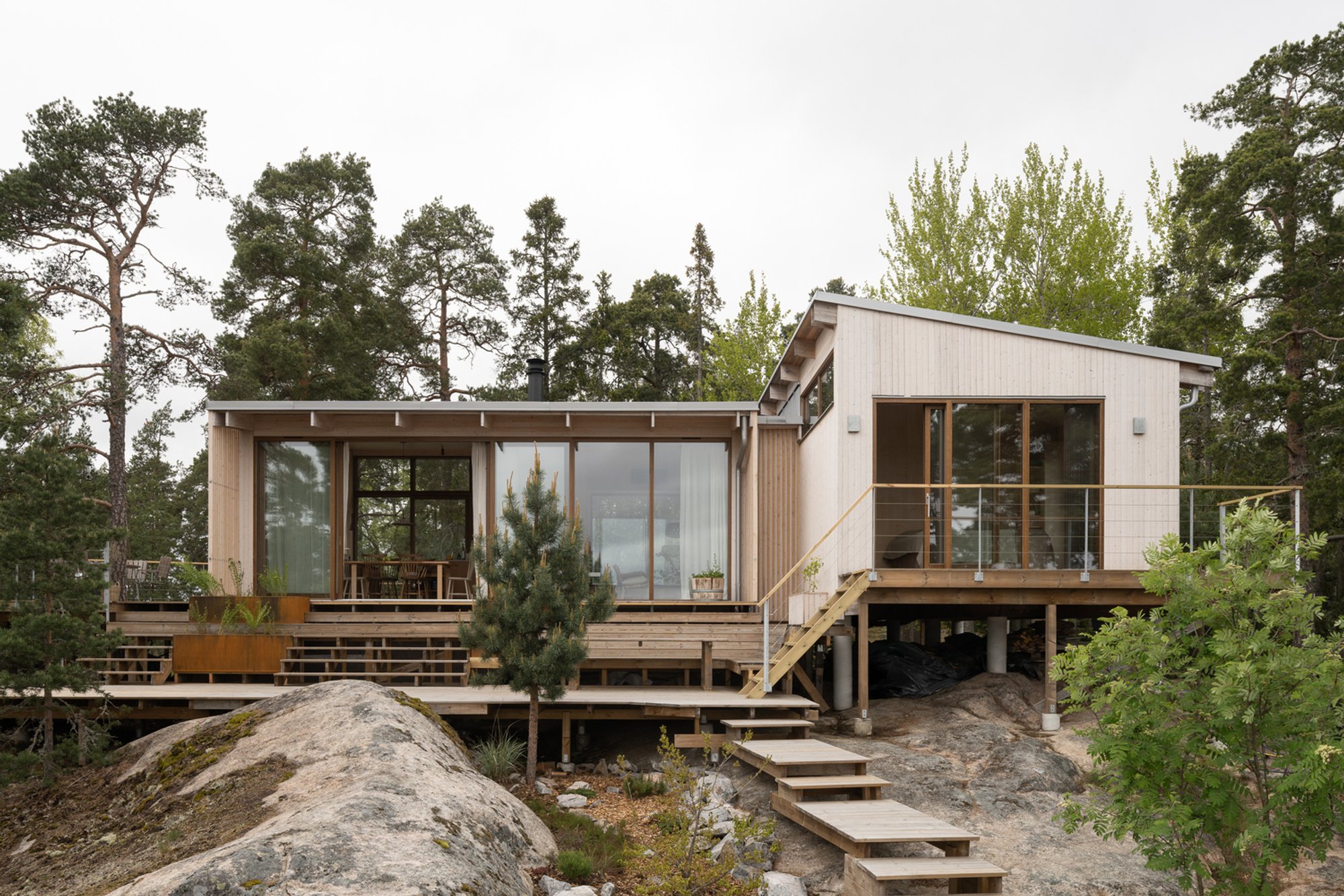Nordic Cabin Architecture in the Stockholm Archipelago: Villa Vy by Studio Ida Tinning