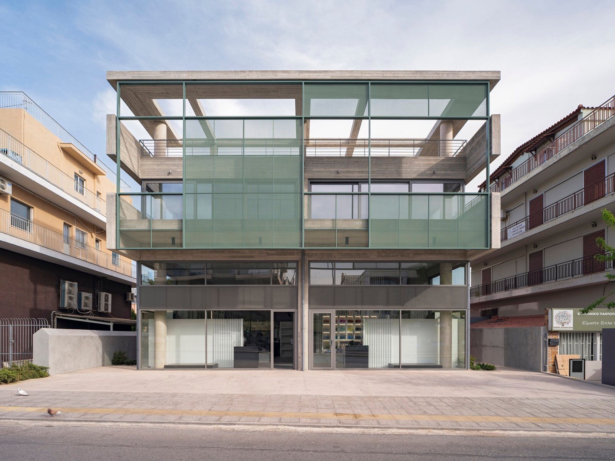 Commercial Building on Pentelis Avenue by Charis Athanasopoulou + Athina Theodoropoulou
