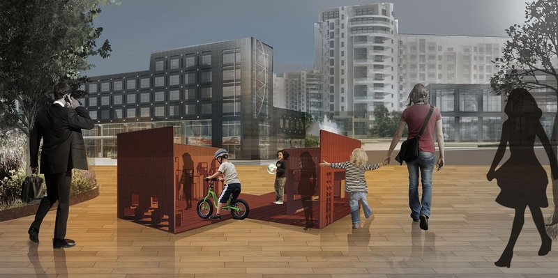 For Kids: Reimagining Interstitial Spaces Through Play