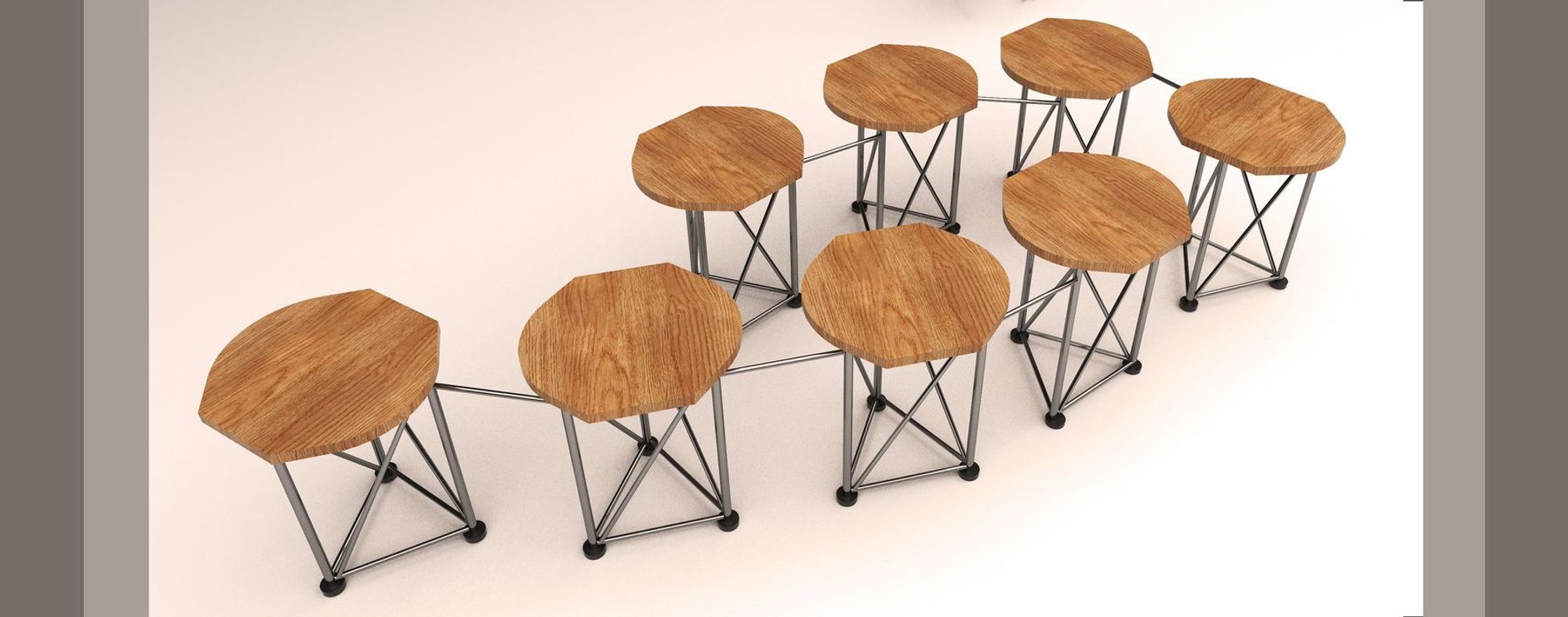 Chameleon: Flexible Seating for Modern Public Architecture