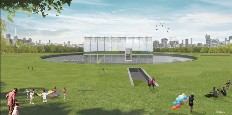 Moray 2.0 emerges as a futuristic agricultural innovation hub in the heart of Nine Elms, London.