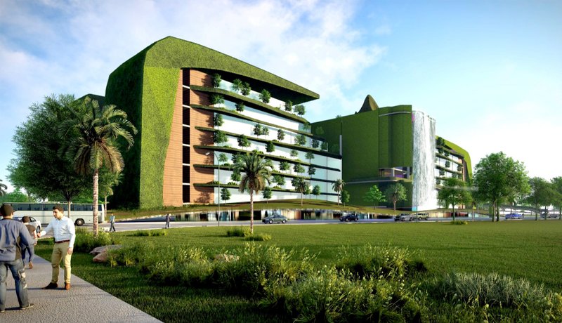 Kampung Senlin’s biophilic office hub merges architecture with nature in Singapore 2040.