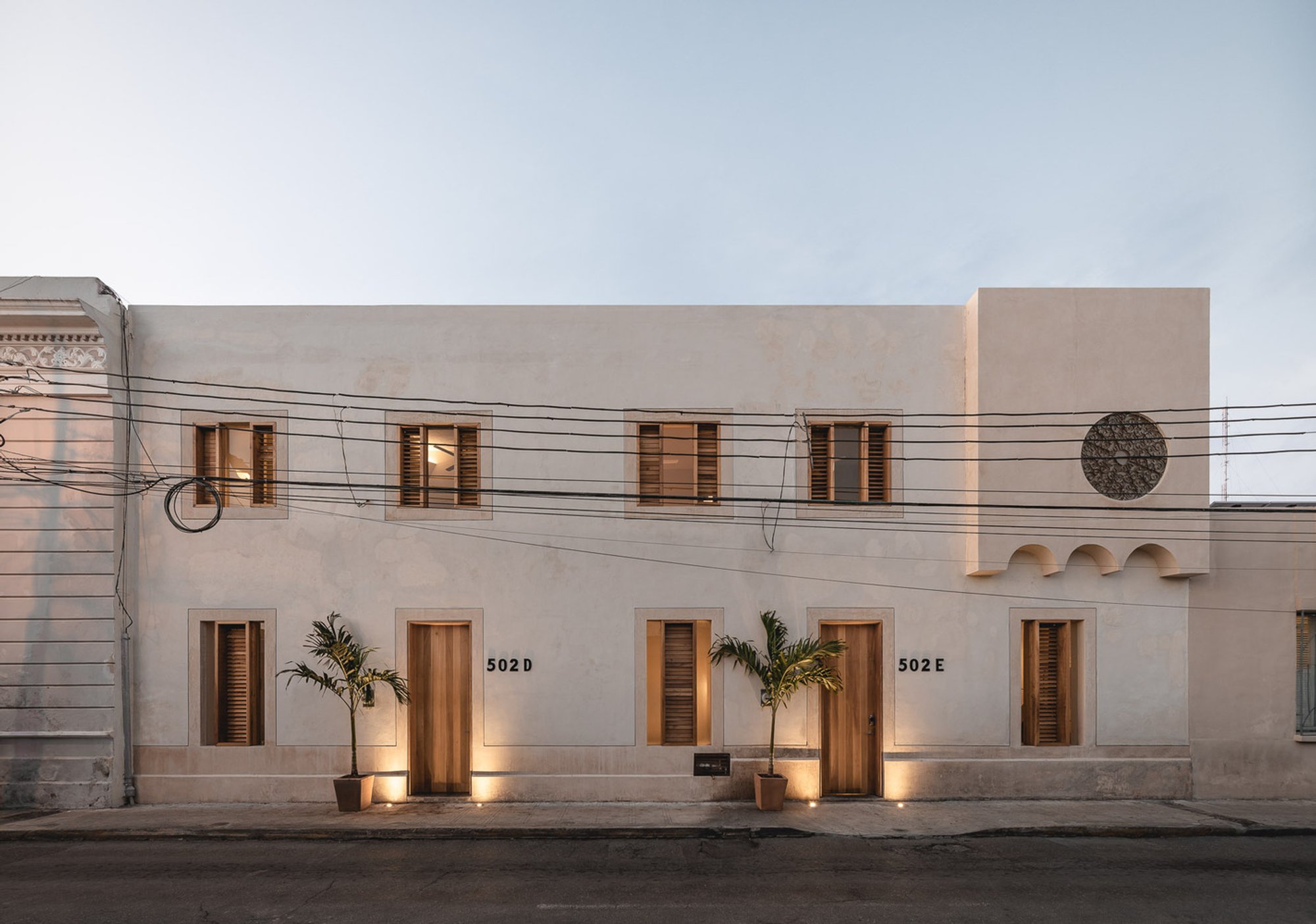 Trava & Quintero Houses by TACO Taller de Arquitectura Contextual