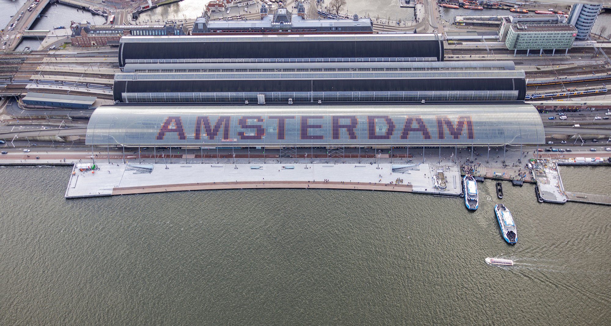IJboulevard Underwater Bike Parking by VenhoevenCS – A Landmark of Sustainable Urban Mobility in Amsterdam