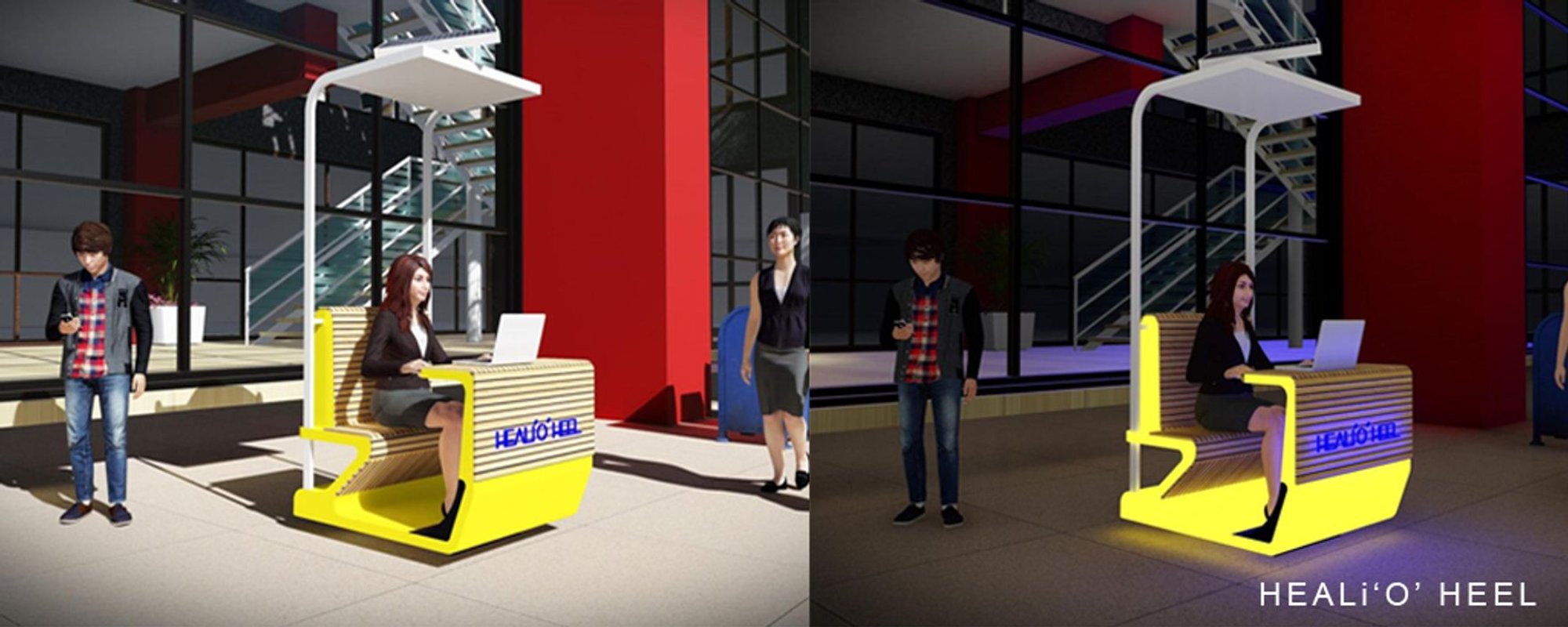 HEALi’O’ HEEL: Redefining Sustainable Urban Furniture Architecture