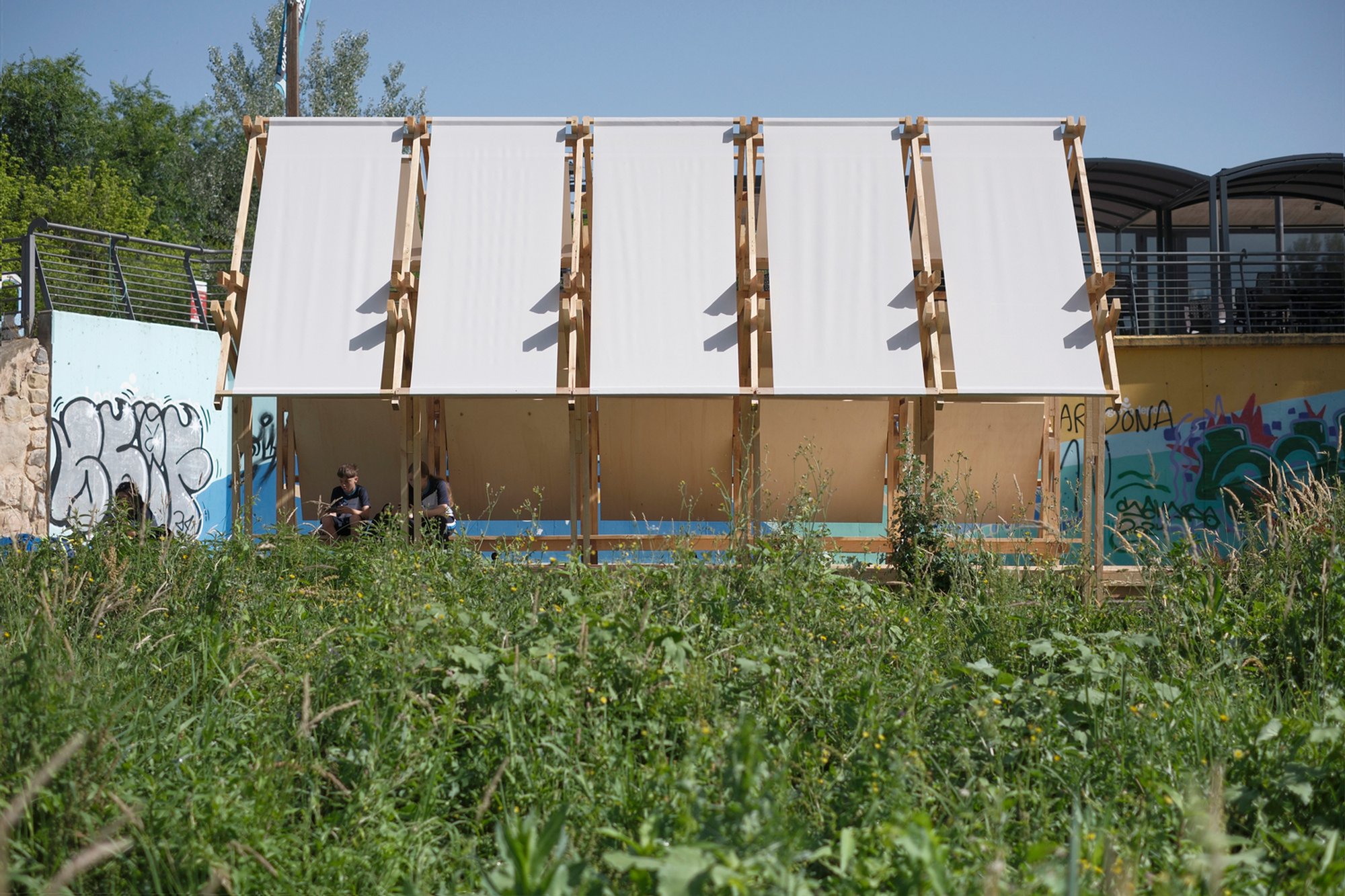 Inhabiting the River Intervention by Erazo Pugliese