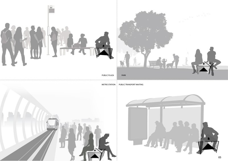 From plazas to metro stations, Repos Transit transforms waiting spaces into zones of comfort and community.