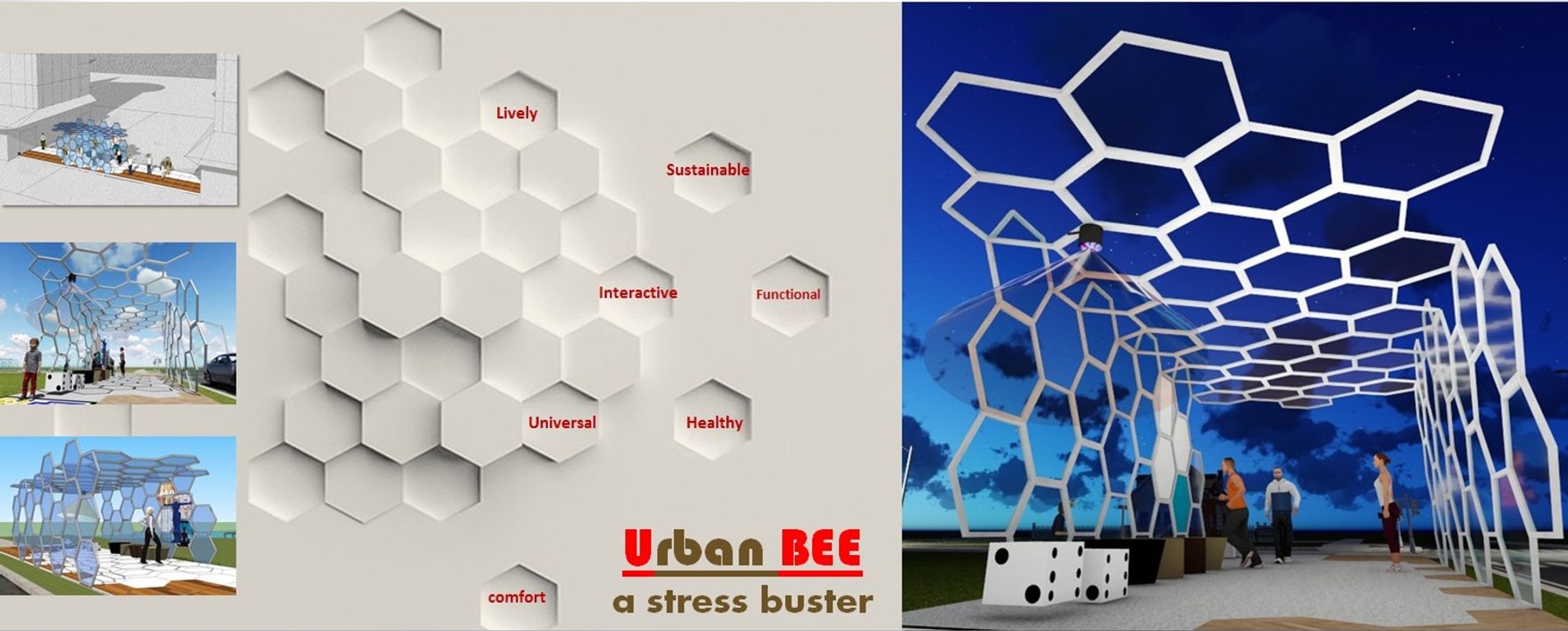 Urban BEE – A Stress-Buster in Urban Architecture