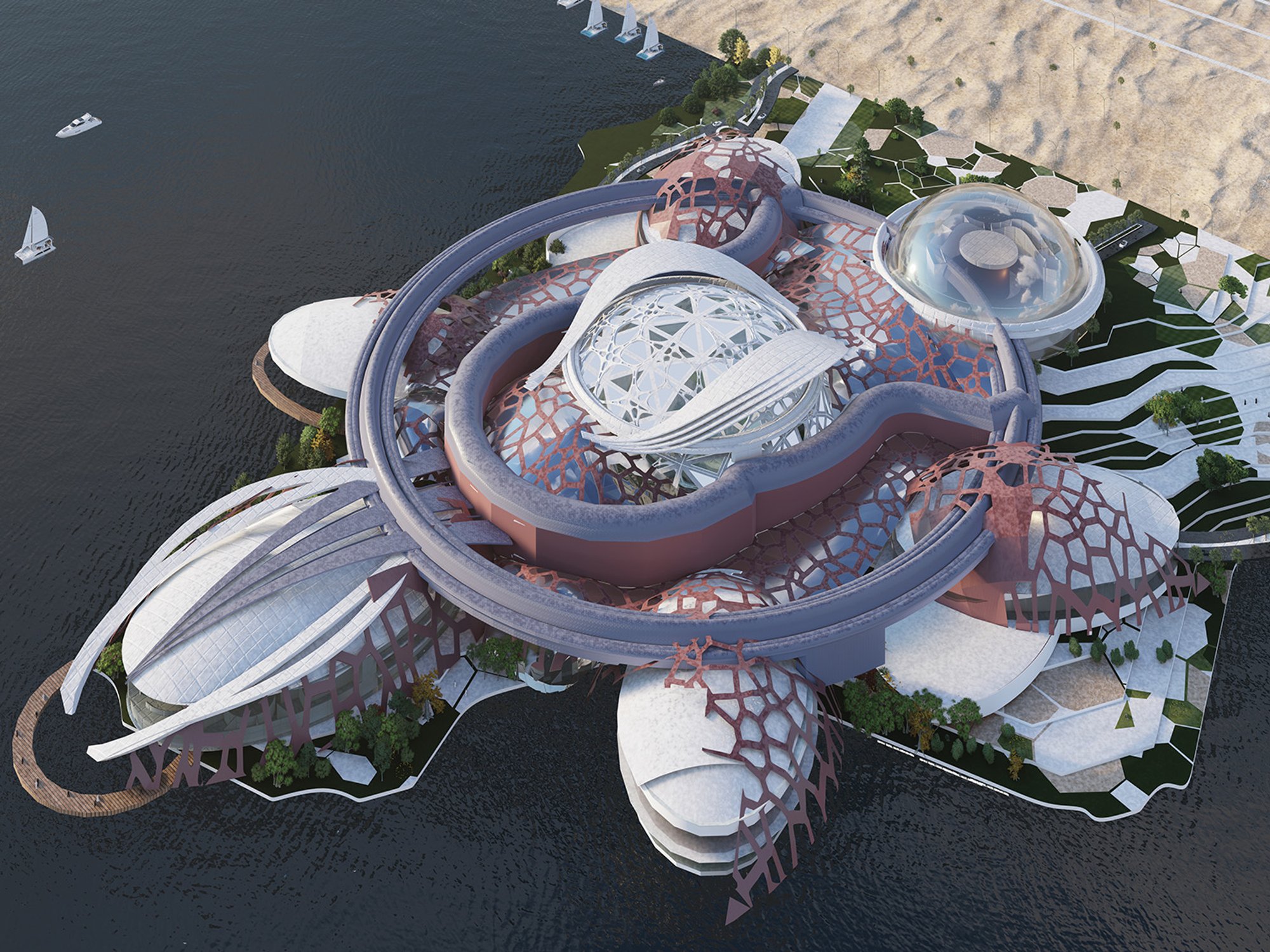 Bio integrated conservation and research centre, Sharma - NEOM, Saudi Ara