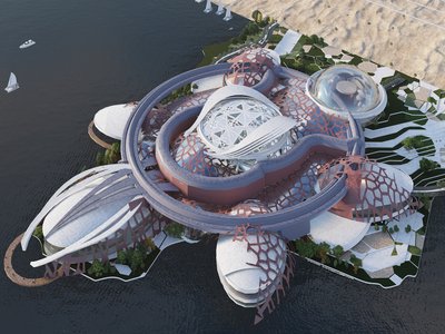 Bio integrated conservation and research centre, Sharma - NEOM, Saudi Ara