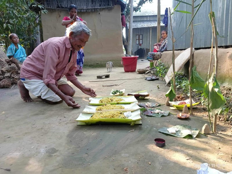 Pathor Puja (Rituals Before Social Occasions)