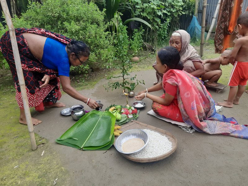 Shubochonai (Ritual of Marriage or Pregnancy)