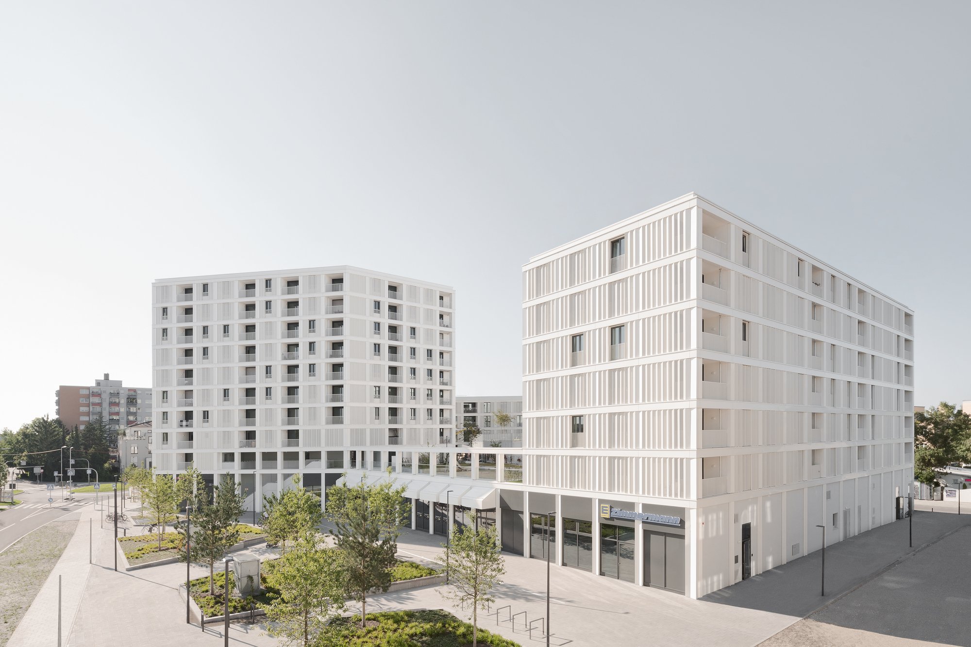 Paul-Gerhardt-Allee Apartments by allmannwappner – Modern Residential and Commercial Landmark in Munich