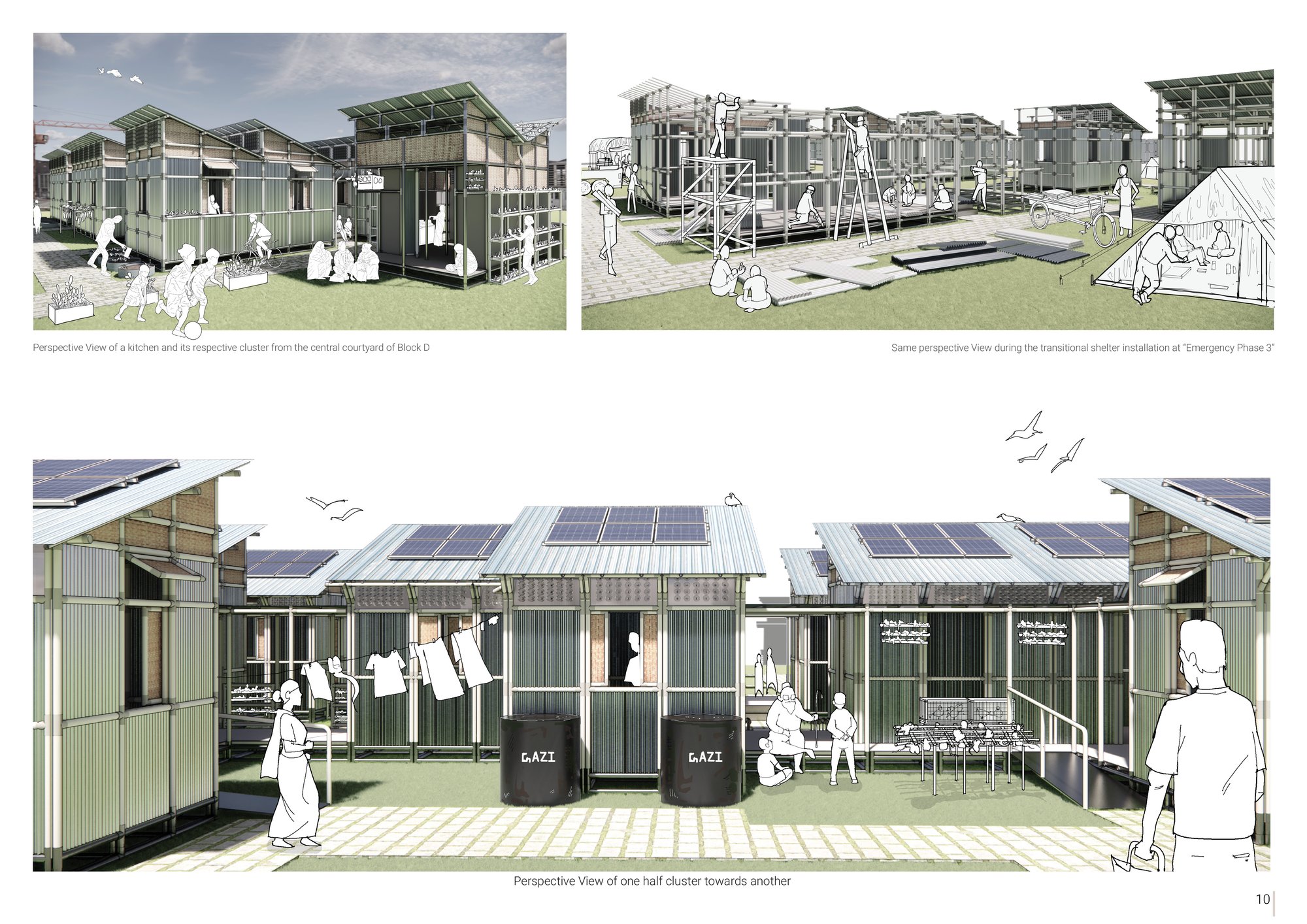 In Transition: Adaptive Disaster-Relief Shelters for Dense Urban Community Recovery