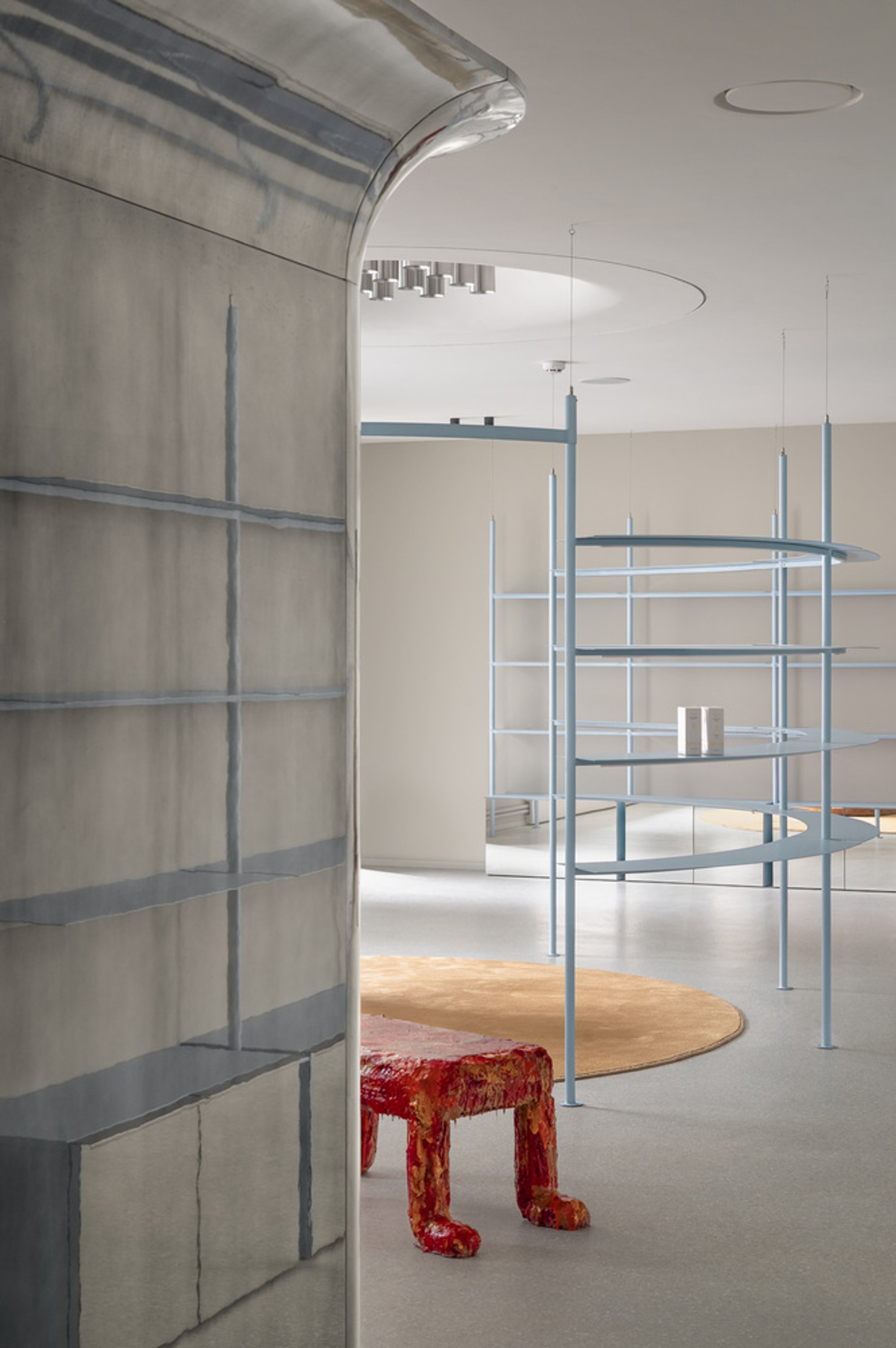 Njoy Shop in Kyiv by Nastia Mirzoyan: Redefining Retail with Intimate Education and Playful Design