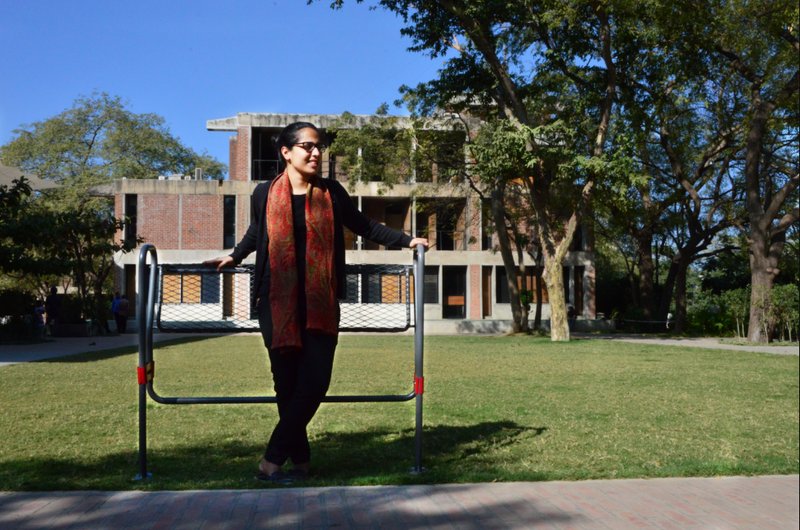 Lean On Barrier creating informal spaces for social interaction.