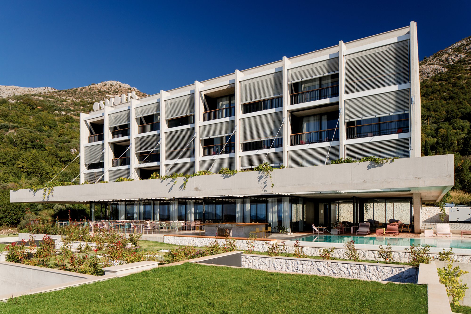 Hotel Osmolis by Damir Vitković: A Dialogue Between Concrete, Light, and the Adriatic Landscape