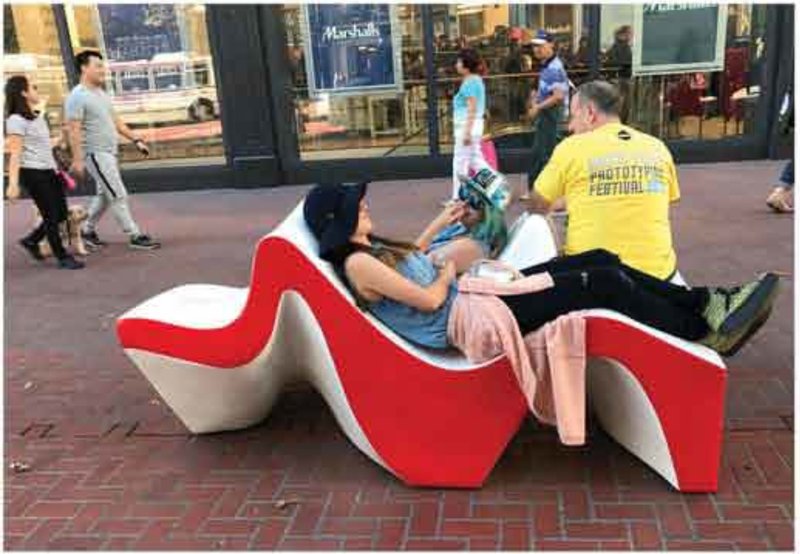 Pulse transforms sidewalks into hubs of relaxation and connection, redefining how strangers share public space.