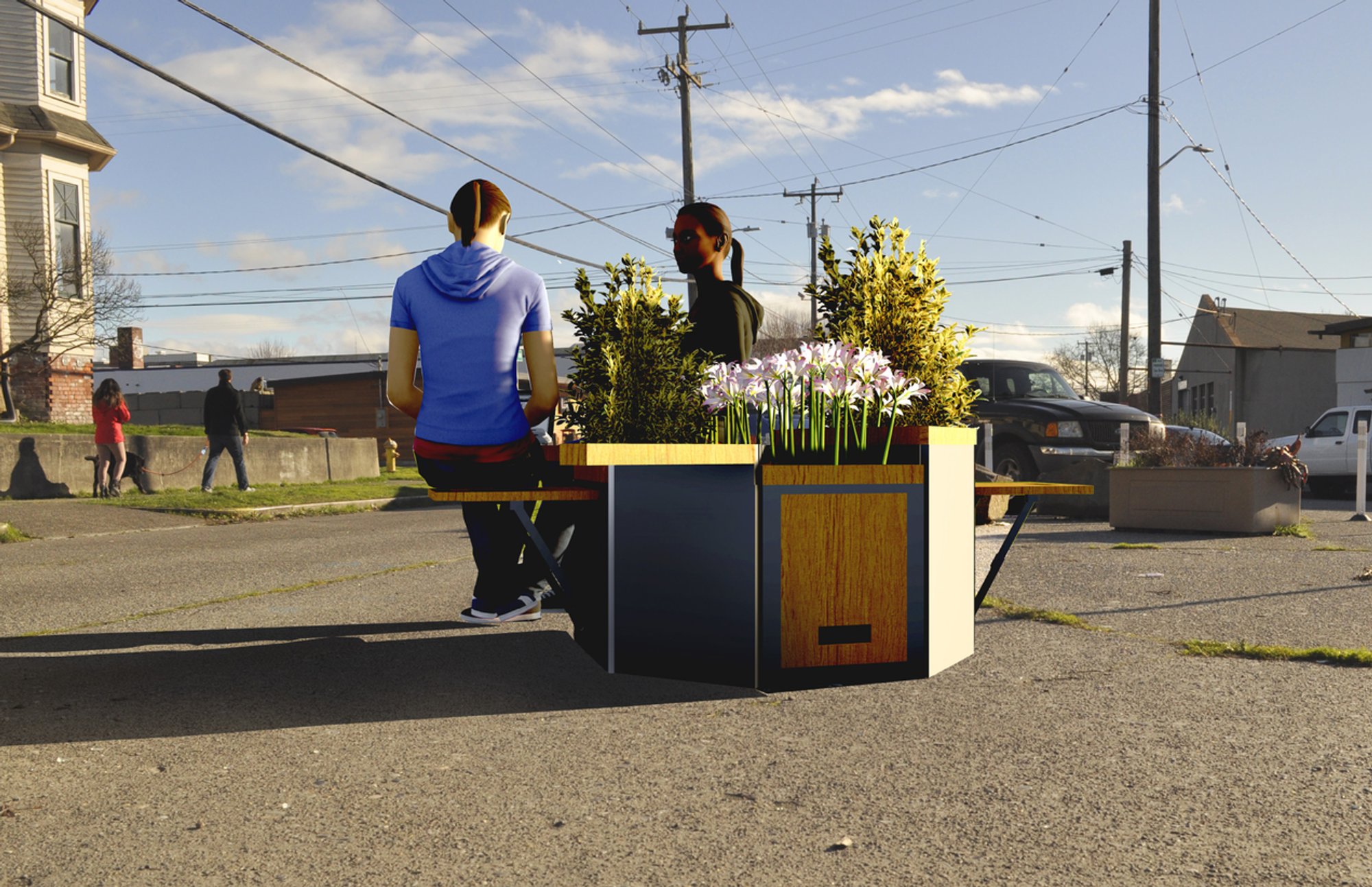 OctaFold: A Modular Urban Furniture Innovation for Public Architecture
