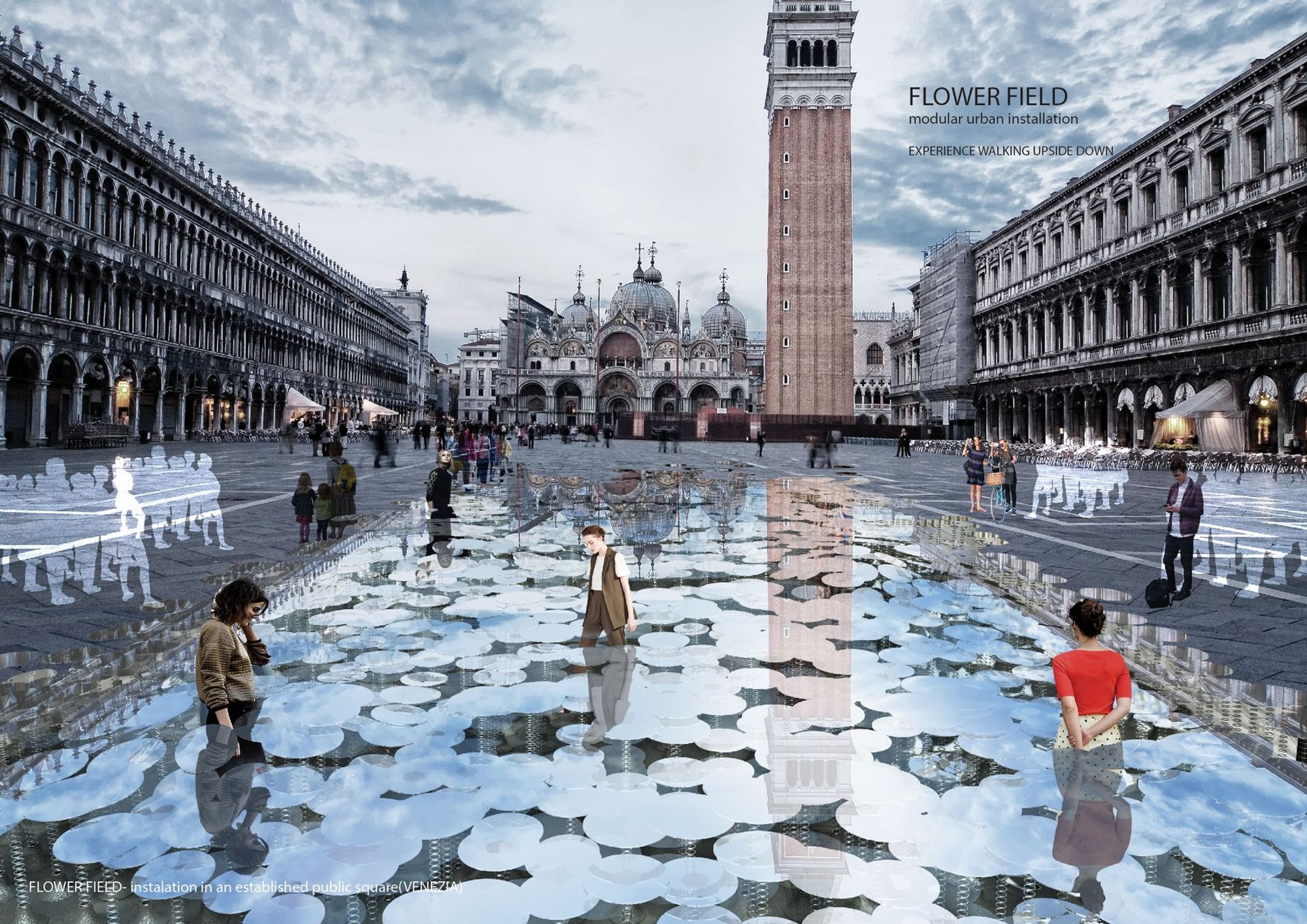 Flower Field: An Interactive Urban Architecture Installation