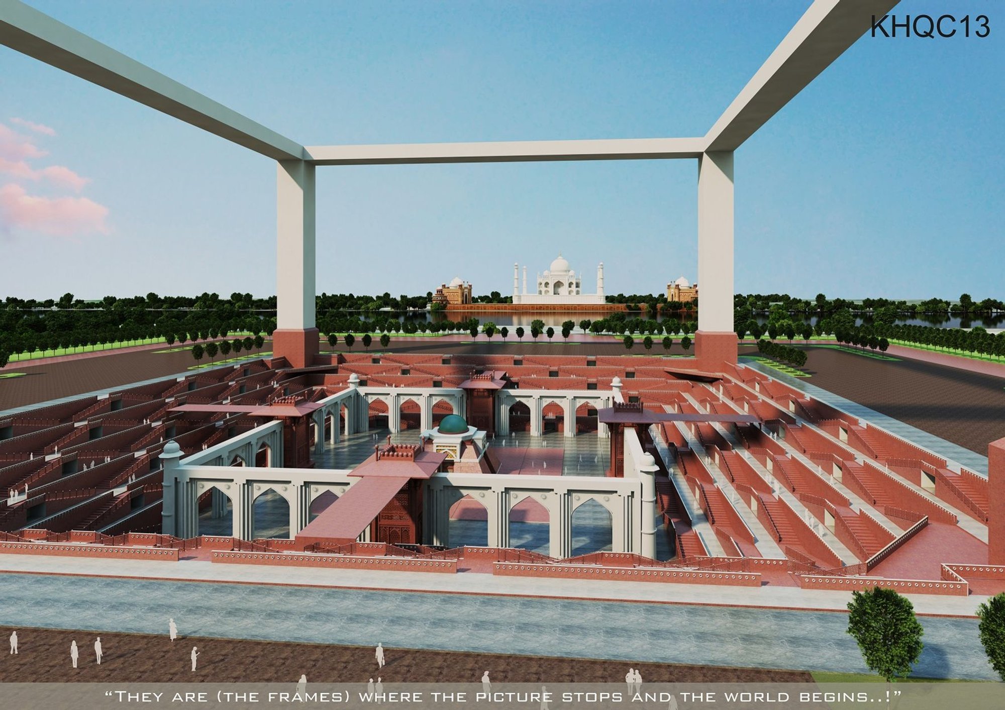 The Black Taj – Framing the Eternal Soul