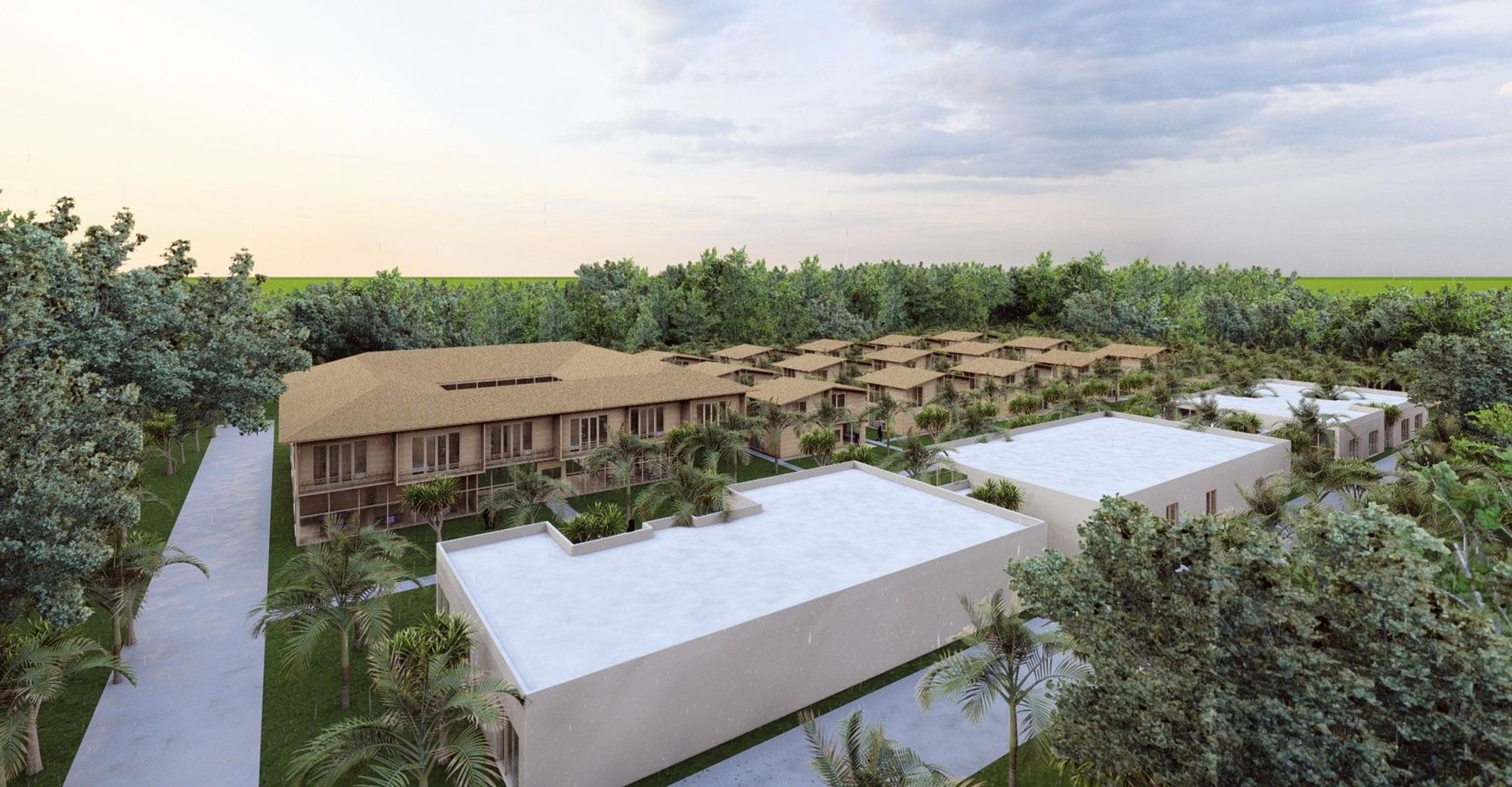 Plantation Rhythm — A Dialogue Between Cocoa Fields and Sustainable Architecture Design