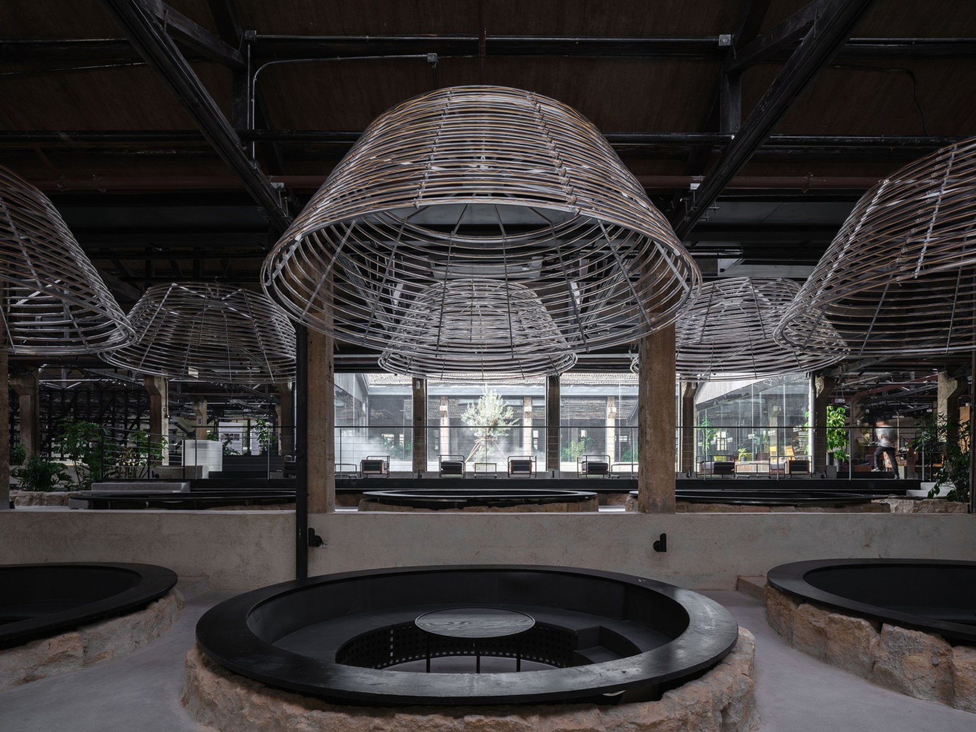 Interior Design of Fanshan Alunite Crystallization Ponds by FLIP Studio