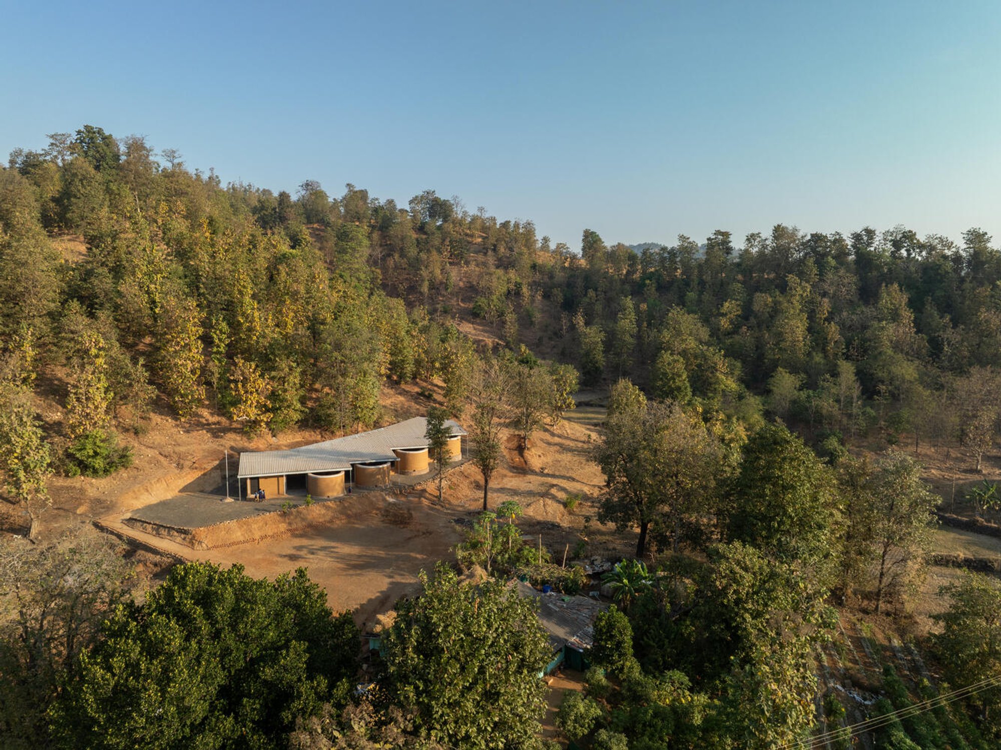 Hiwali School by pk_iNCEPTiON: Innovative Rural Education in Nashik, India