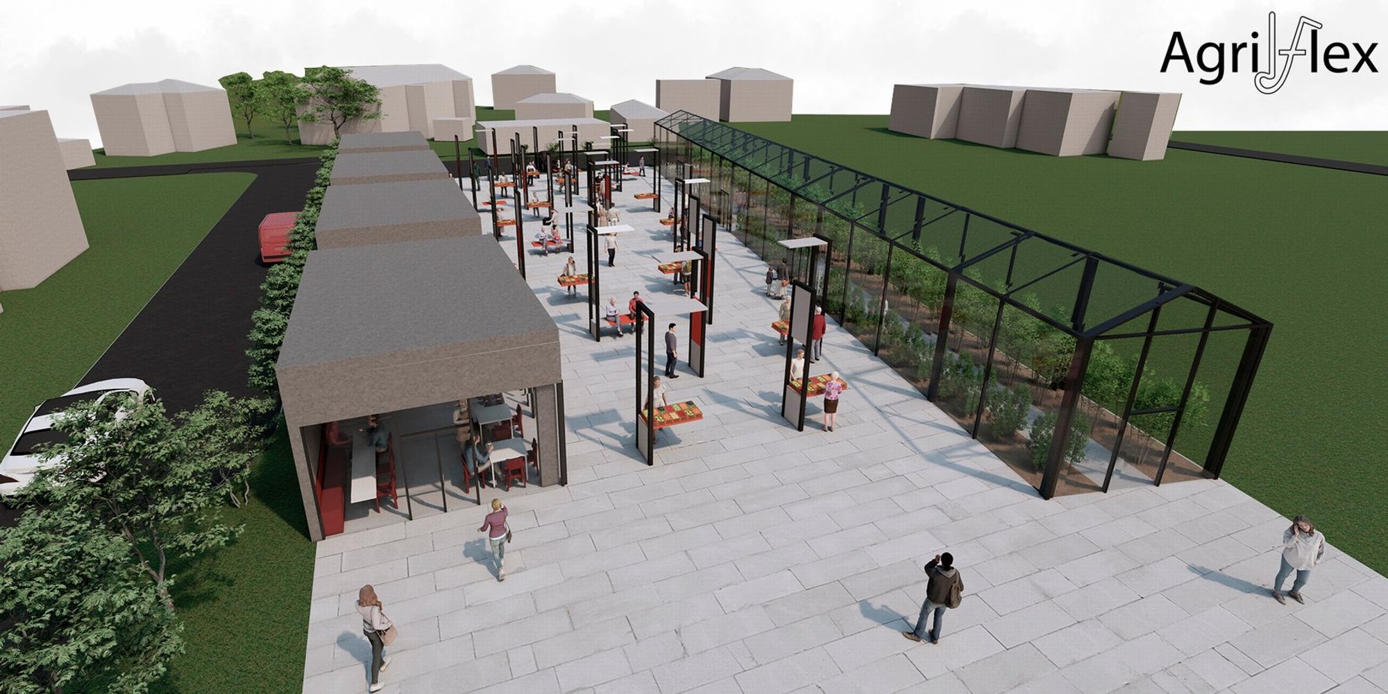 AgriFlex: A Sustainable Architecture Design Bridging Rural and Urban Life