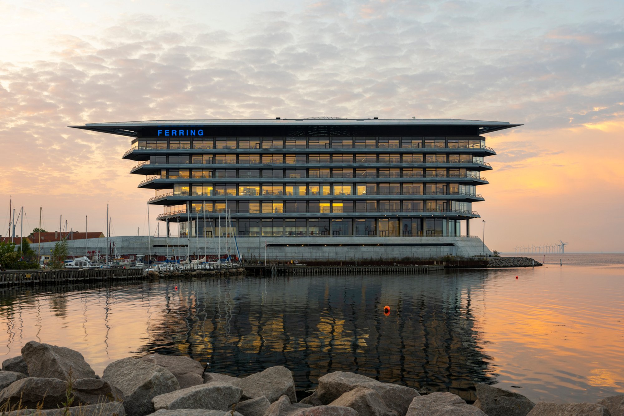 Ferring Pharmaceuticals Headquarters by Foster + Partners – Copenhagen, Denmark