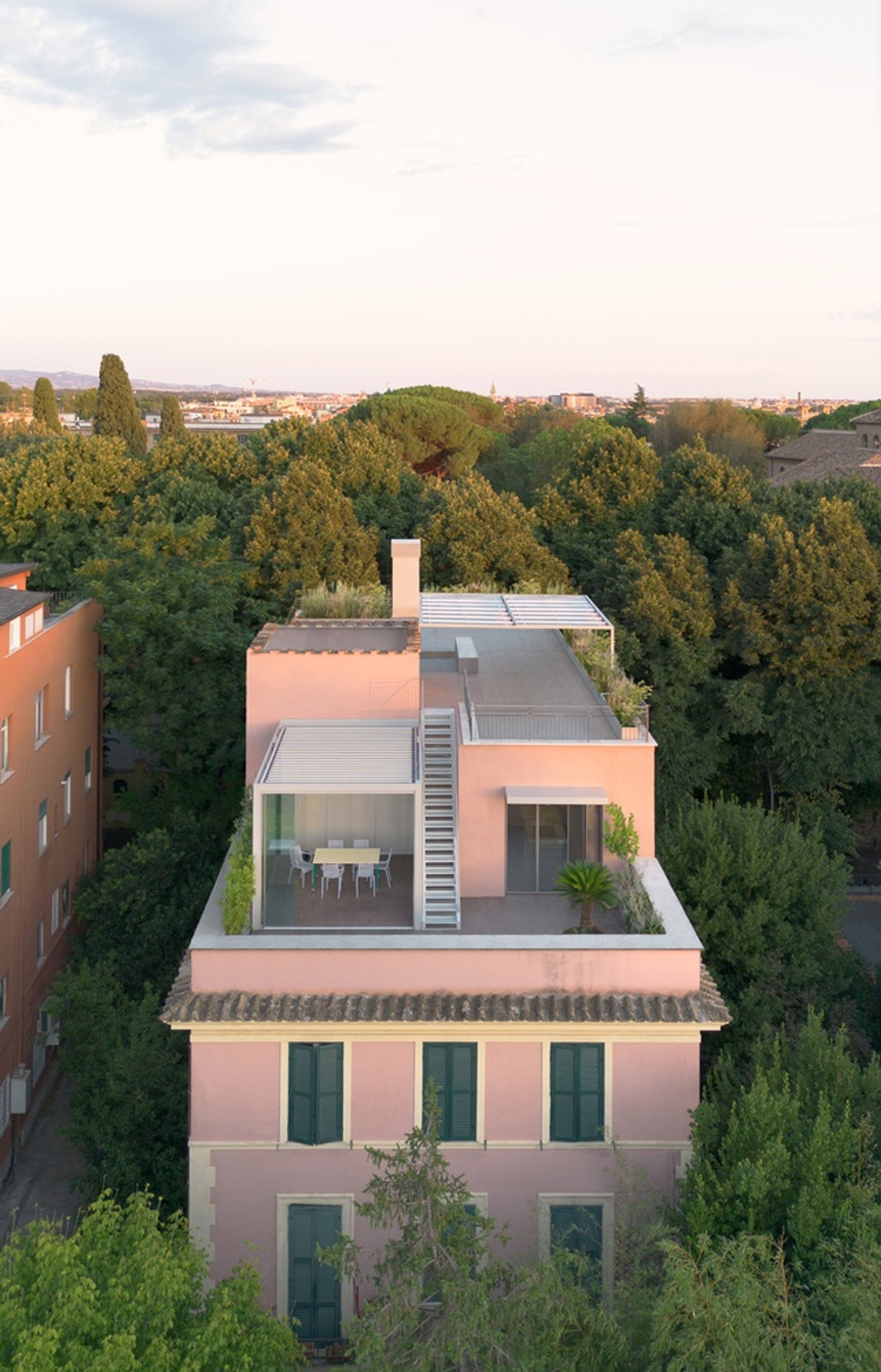 San Saba House Extension by adamo-faiden + Supervoid | Rome, Italy