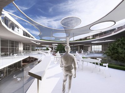 Taste Bloom – A Sustainable Restaurant Architecture in Harmony with Nature