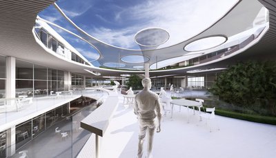 Taste Bloom – A Sustainable Restaurant Architecture in Harmony with Nature