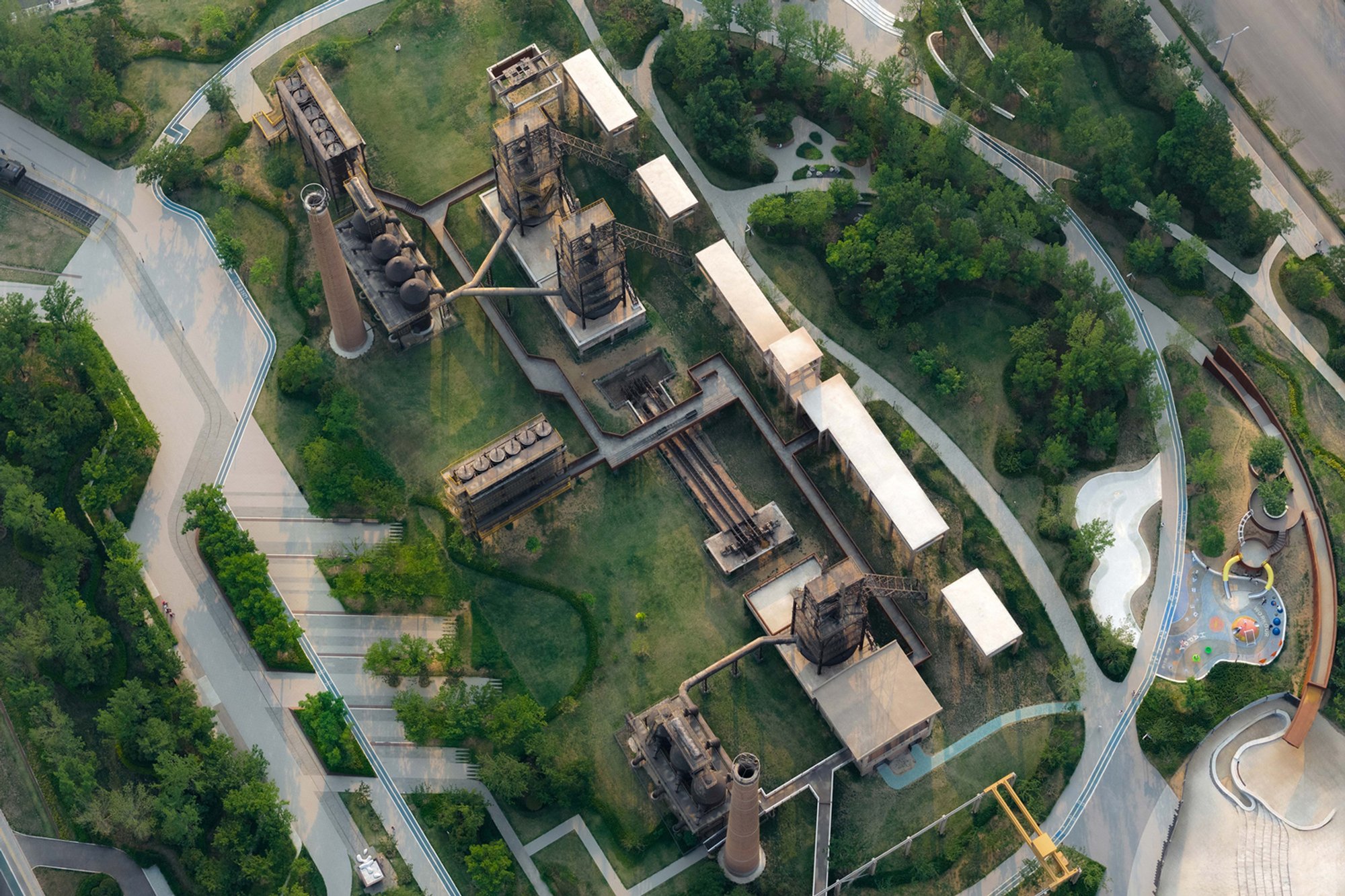 Jining Zoucheng Ferroalloy 1971 Industrial Heritage Park (Phase I) by DDON