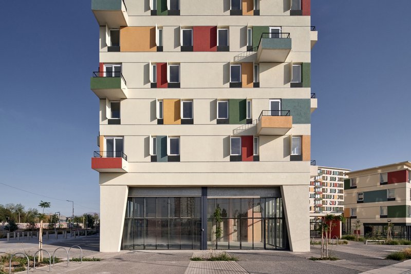 Lagoon View Residential Complex by Mobil Arquitectos, Cerrillos, Chile