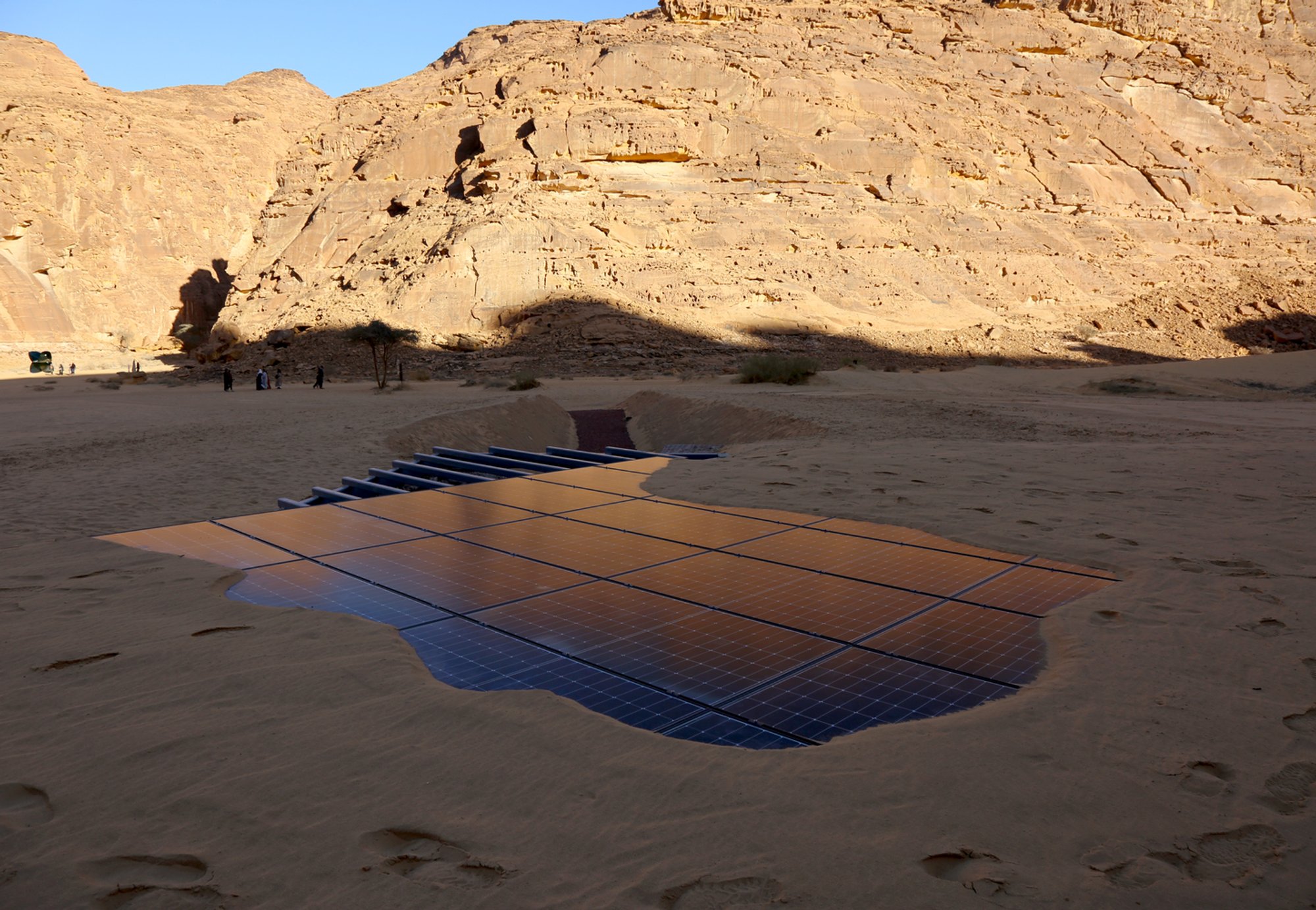 Under the Same Sun Installation by Stephanie Deumer – Desert X AlUla 2022, Saudi Arabia