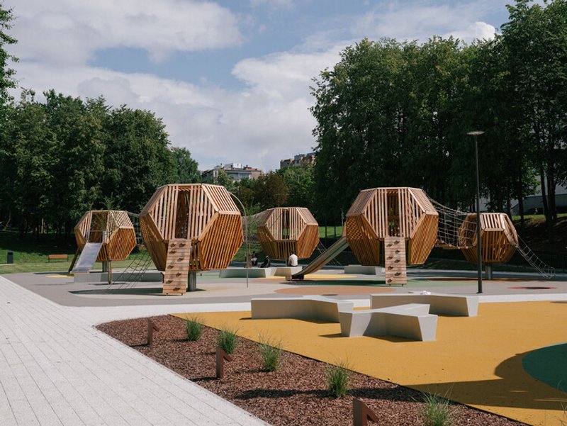 Kovo 11 Park in Kaunas by Inout.designstudio