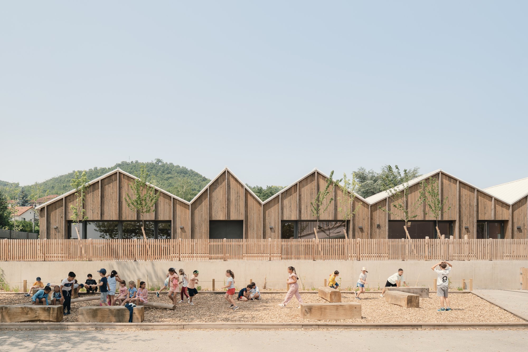 Leisure Center Jules Ferry School Group by DEMAIN — Sustainable Architecture for Future Learning Spaces