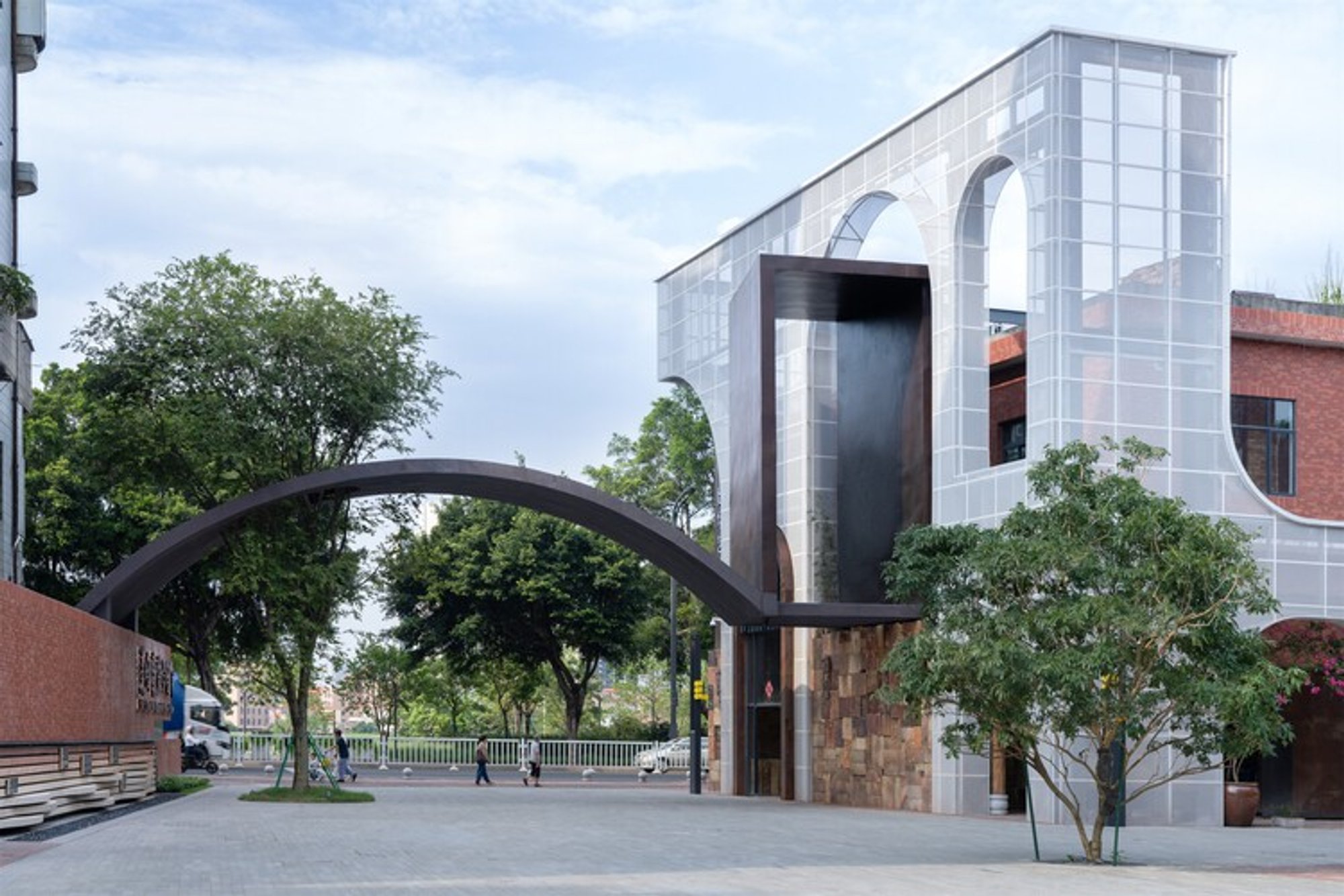 No. 7 Ceramic Art Research Base - Phase One by Atelier cnS