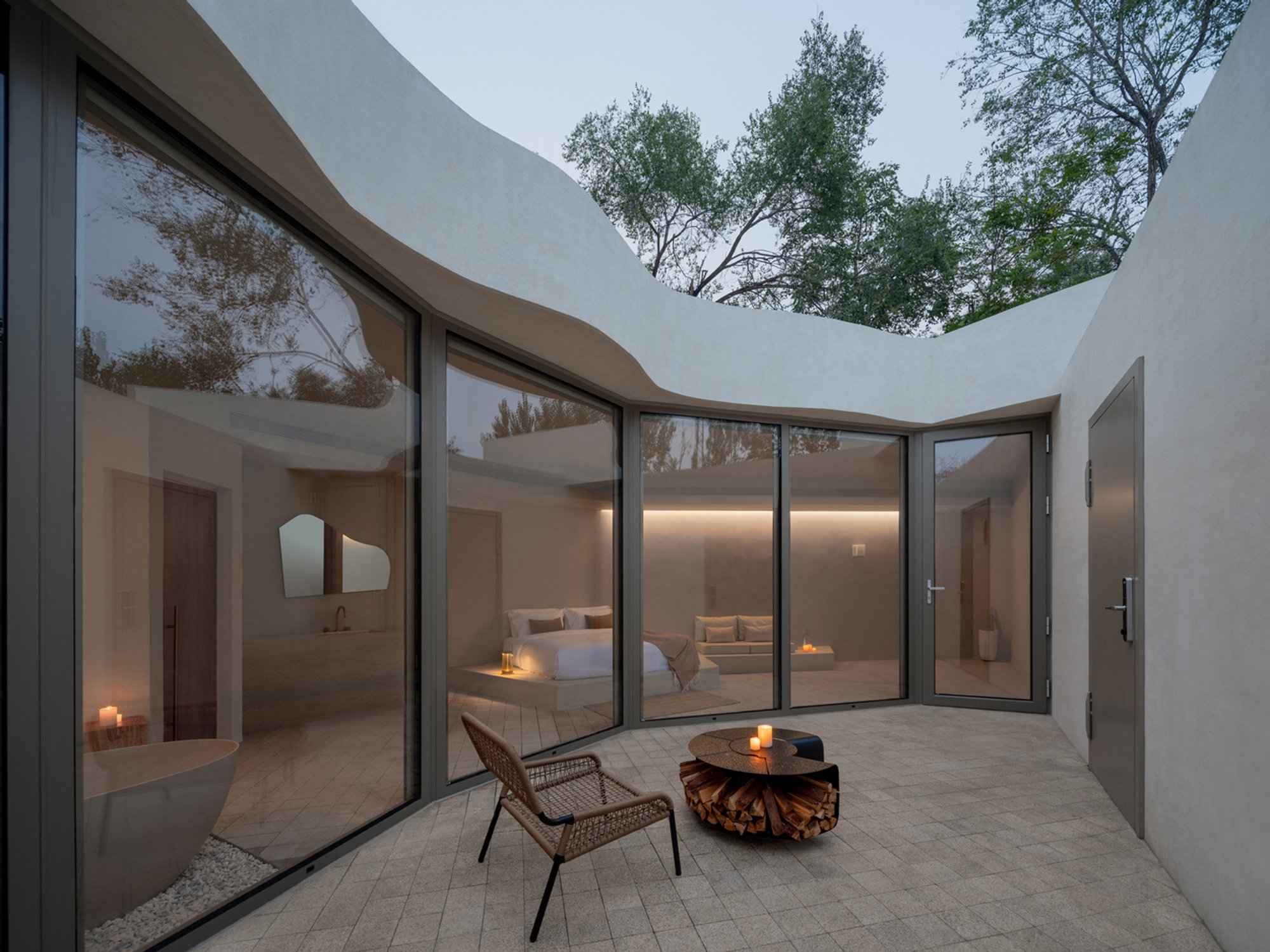 Hermit Resort by Domain Architects: A Contemporary Retreat Reimagining Ancient Kiln Ruins in China