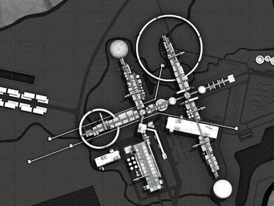 Astronaut Training Facility – A Vision for Futuristic Architecture and Space Research