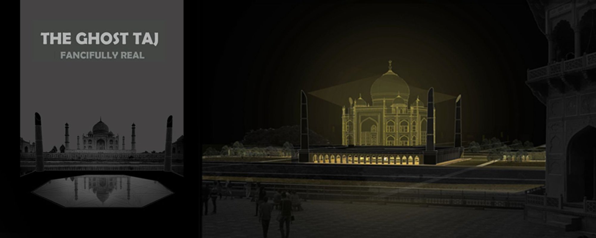 The Ghost Taj: Giving Form to an Empire's Unbuilt Twin Through Reflection and Void