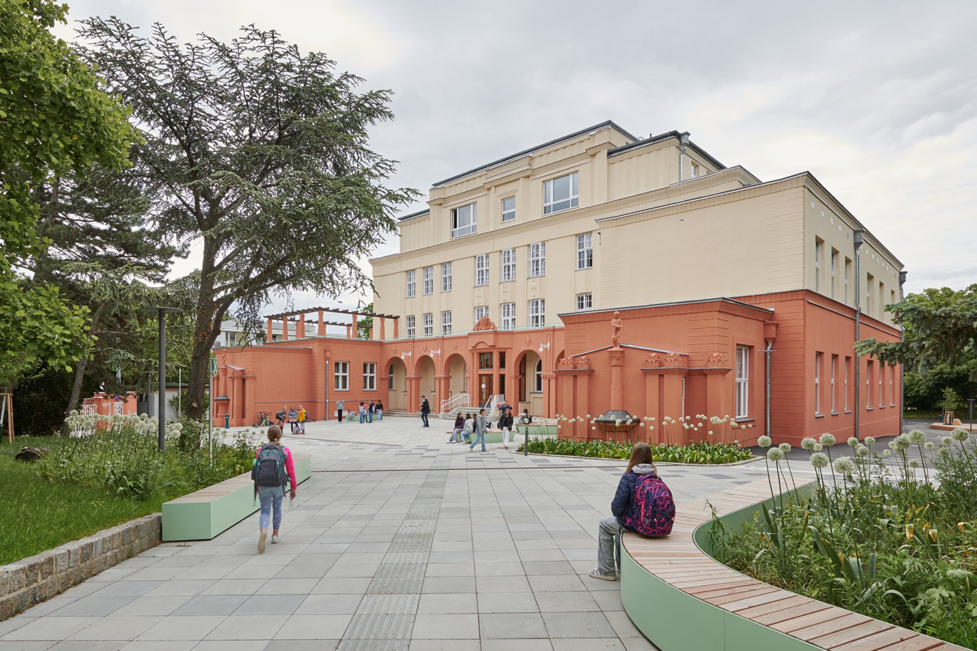 Gersthof Model School Renovation and Conversion by Franz&Sue