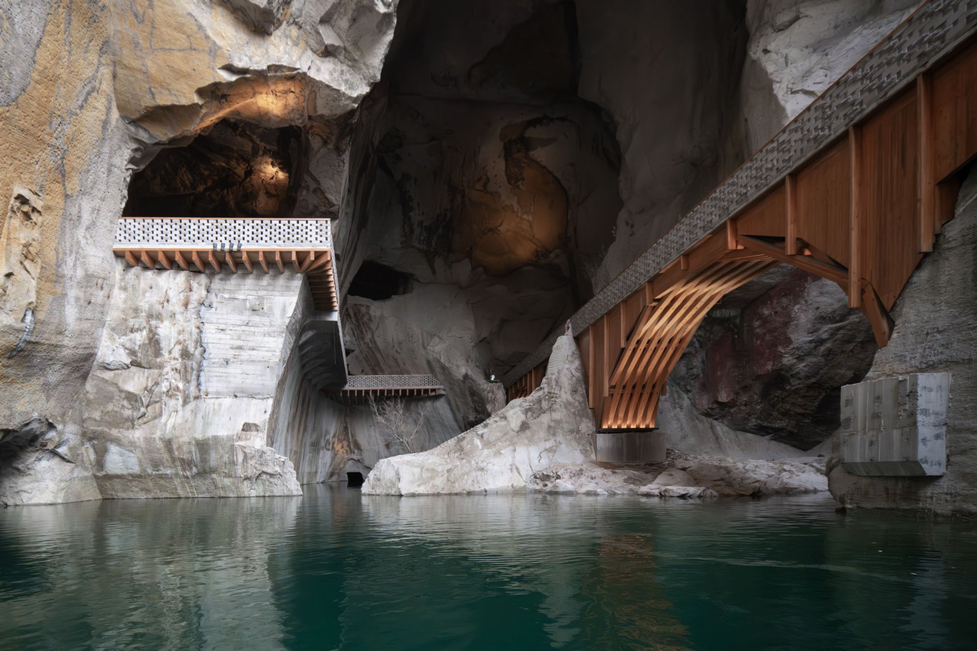 Huangyan Quarry Cultural & Art Center by DnA: Transforming a 1,400-Year-Old Quarry into a Cultural Landmark