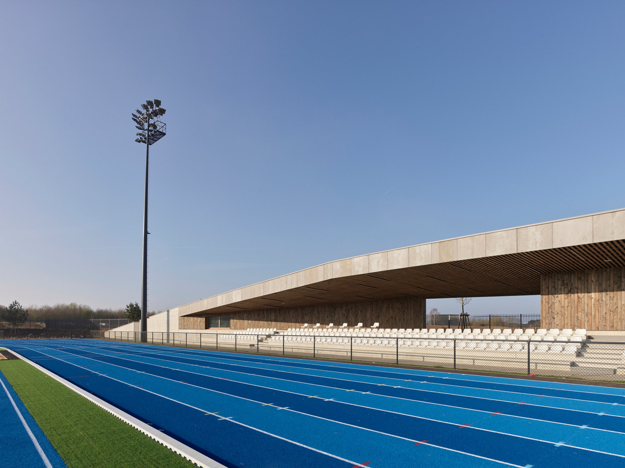 Montévrain Stadium by Olgga Architects – A Sustainable Landmark for a Growing Eco-District