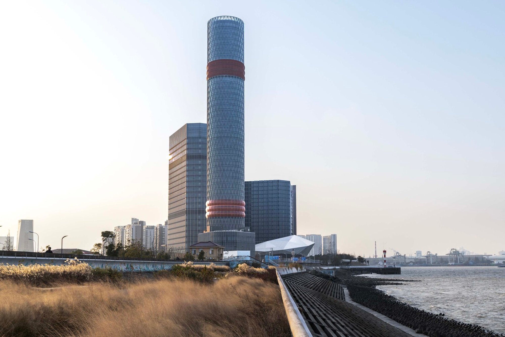 Baoshan Long Beach Winder Tower Complex by DLR Group: Transforming Shanghai’s Waterfront into a Cultural Landmark