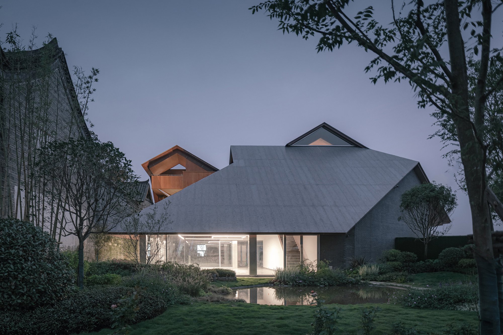 Renovation of Anren Liaowei Mansion – Anren Tourist Center by Atelier Li Xinggang